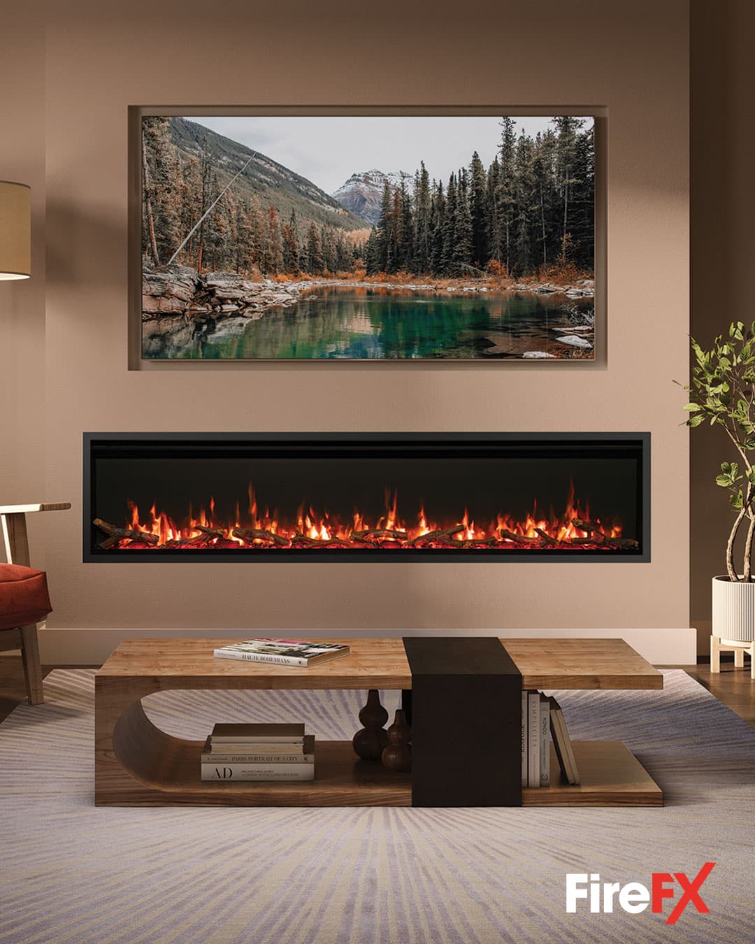 FireFX Atmos 195R electric fire