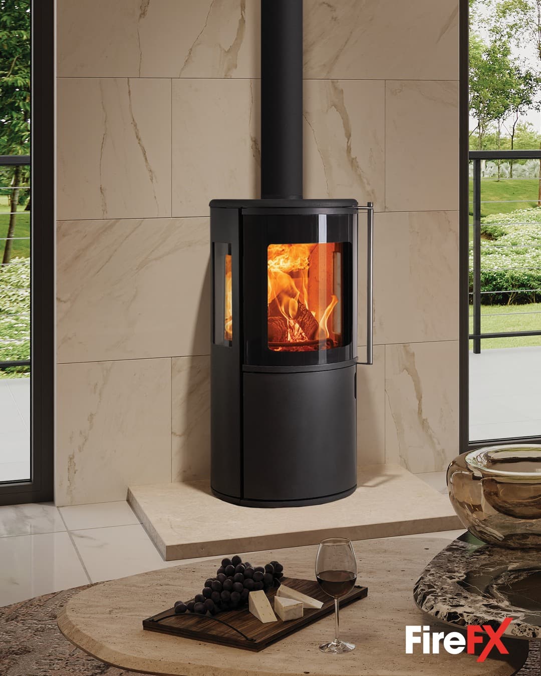 Atlas 2 woodburning stove