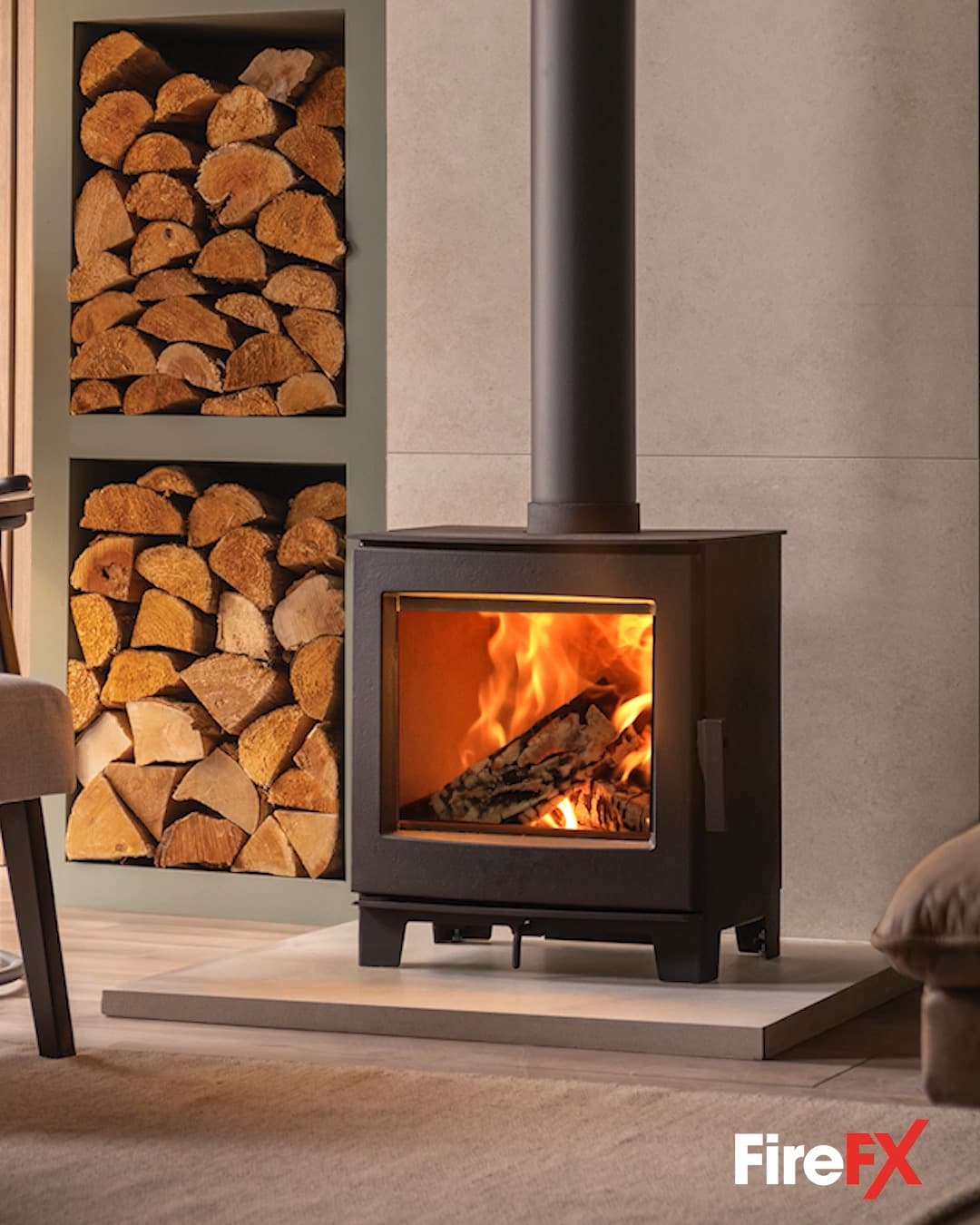 Echo woodburning stove